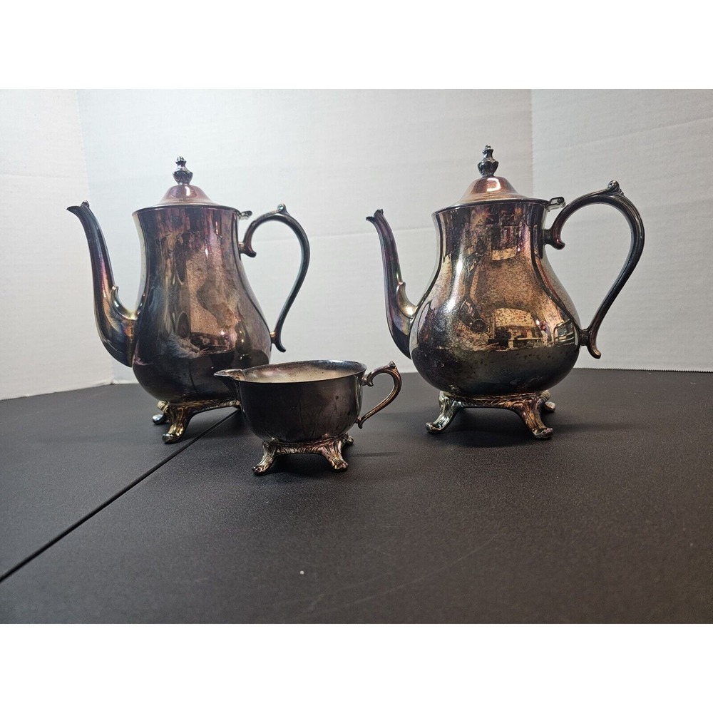 Vintage International Silver Company Silverplate 3 Piece Set